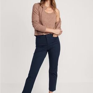 Old Navy Navy Ankle Pants